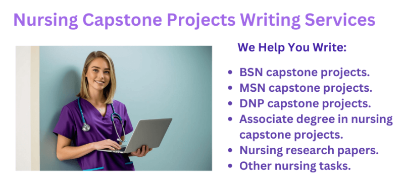 Help write an MSN capstone project